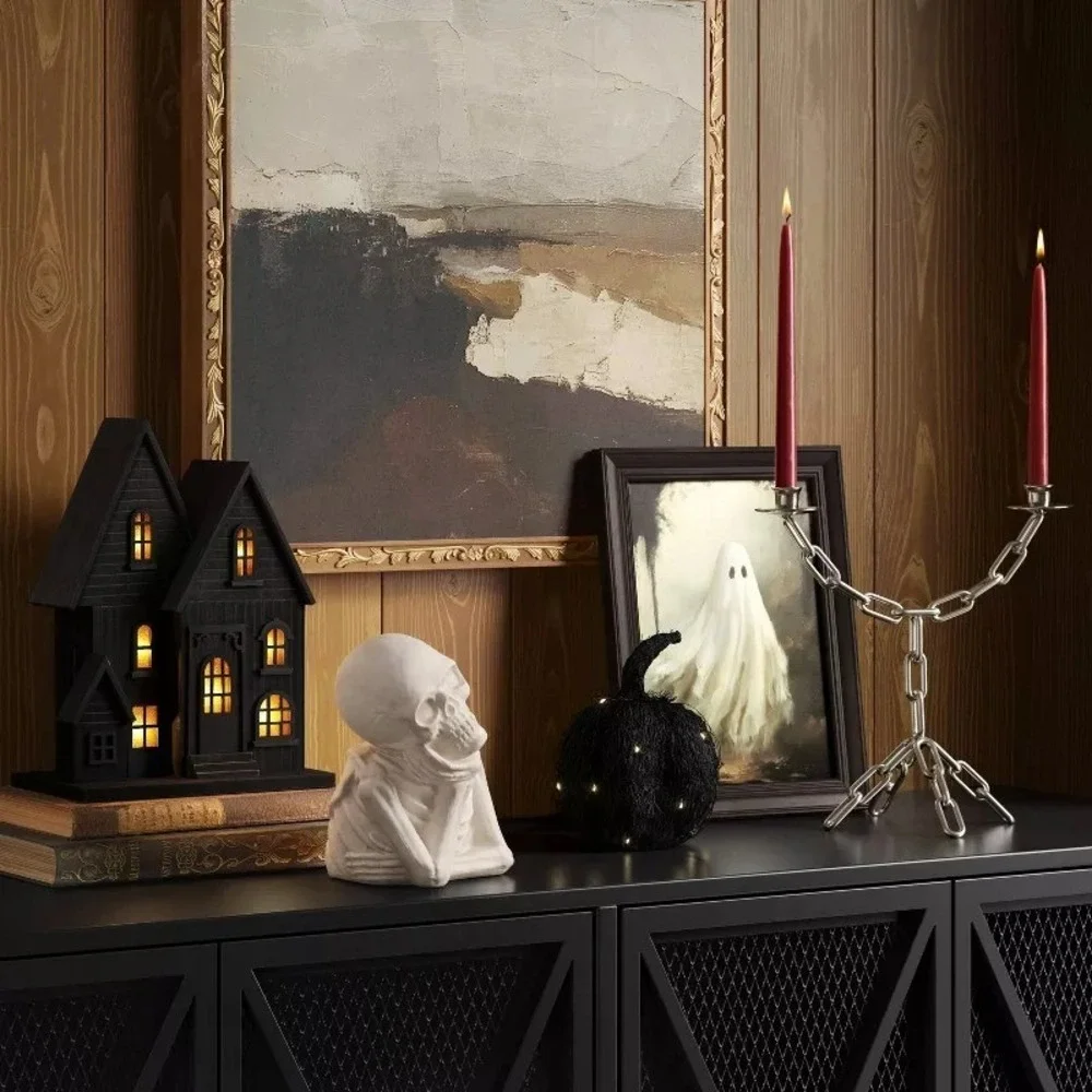 Halloween Metal Chain Candelabra - Threshold, Target